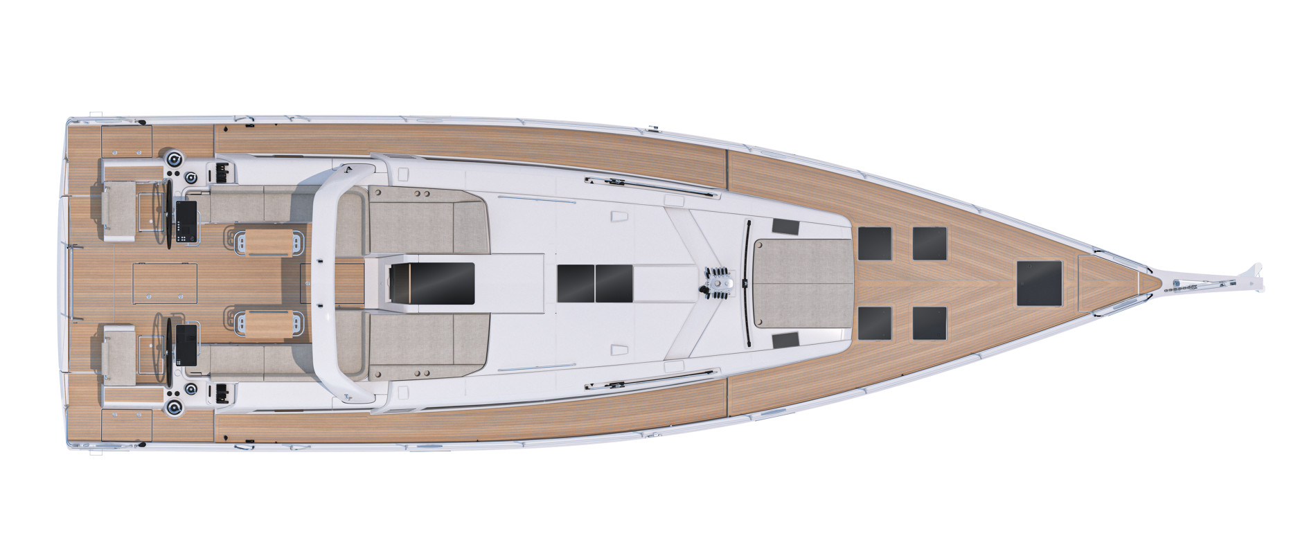 Oceanis yacht 60 deck layout